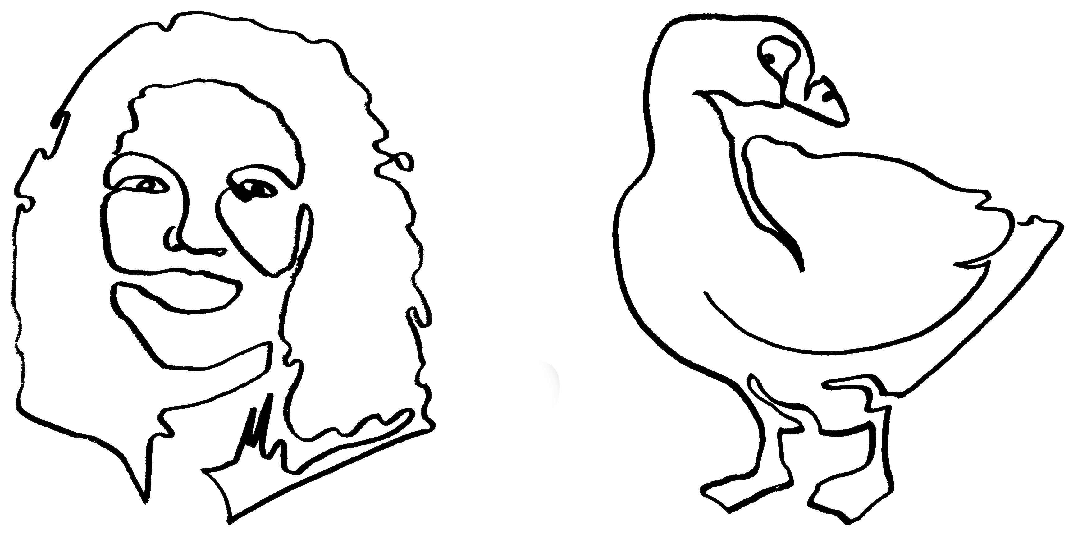 Gini Ganserich Gans-Logo